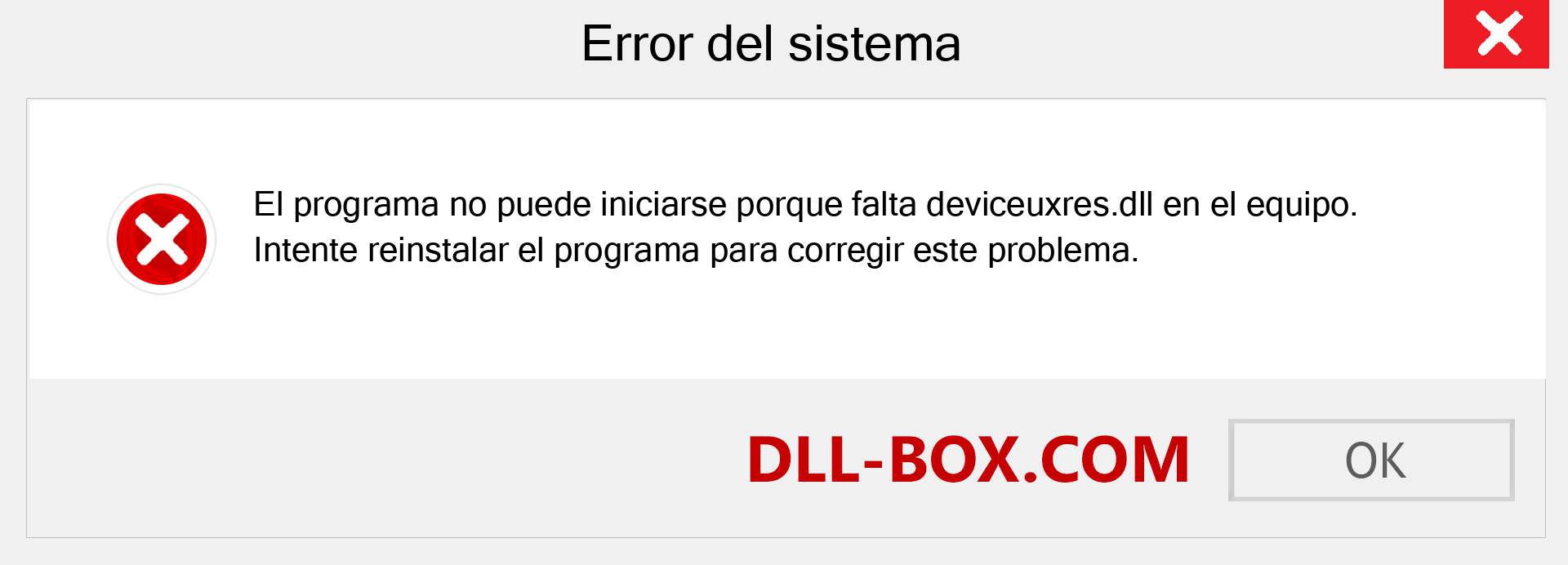 ¿Falta el archivo deviceuxres.dll ?. Descargar para Windows 7, 8, 10 - Corregir deviceuxres dll Missing Error en Windows, fotos, imágenes